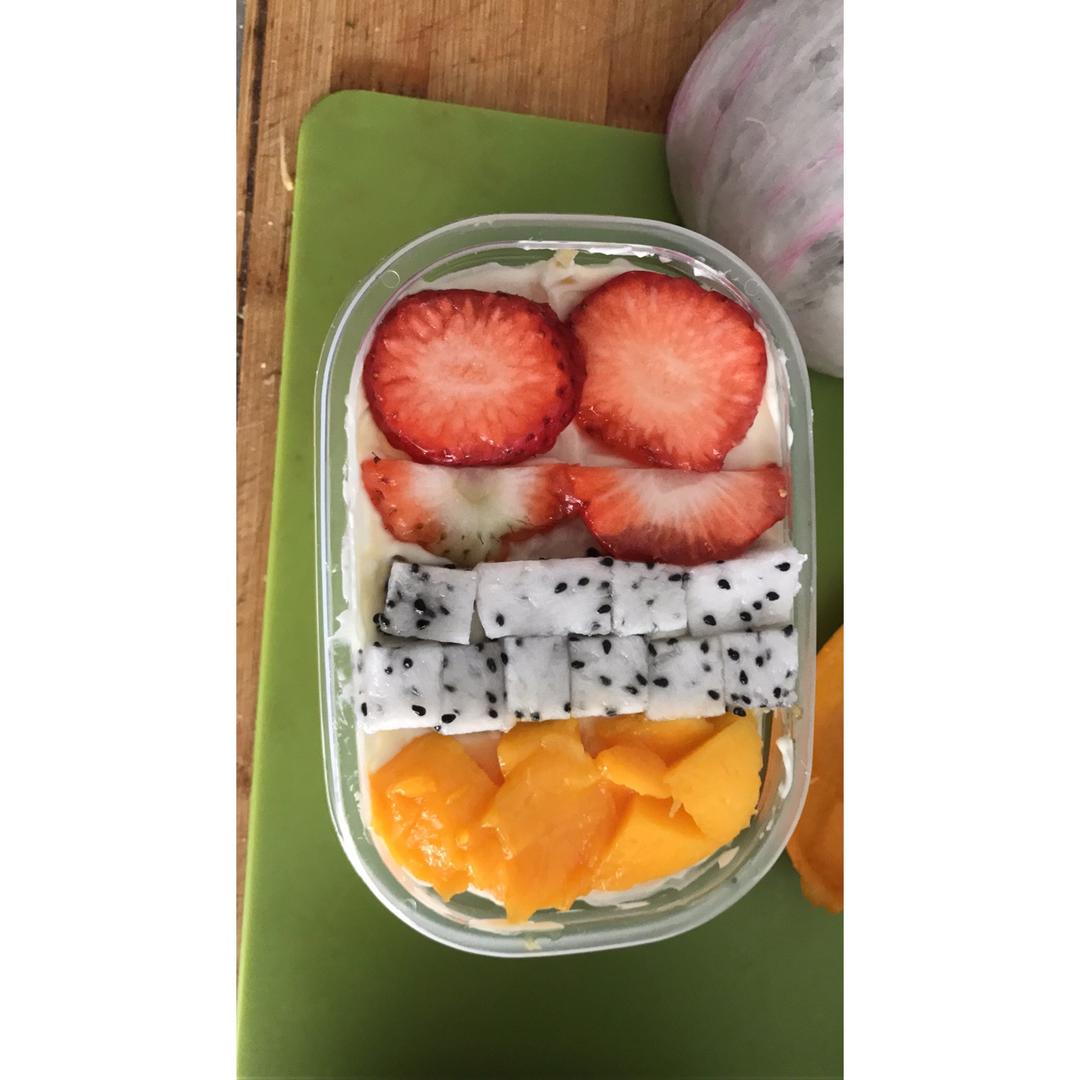 芒果千层蛋糕盒子