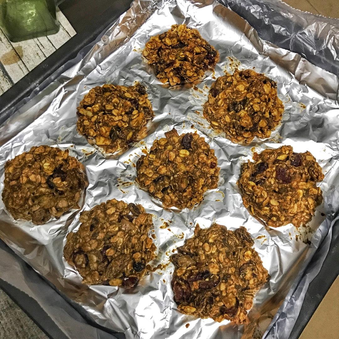减脂暖宫好伙伴：红糖燕麦饼干