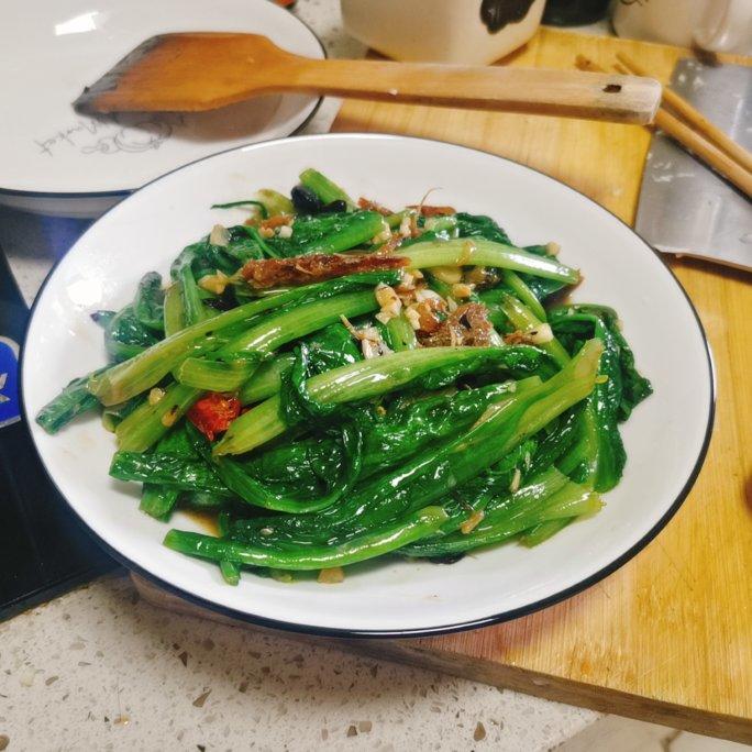 经典粤菜—米饭杀手|豆豉鲮鱼油麦菜