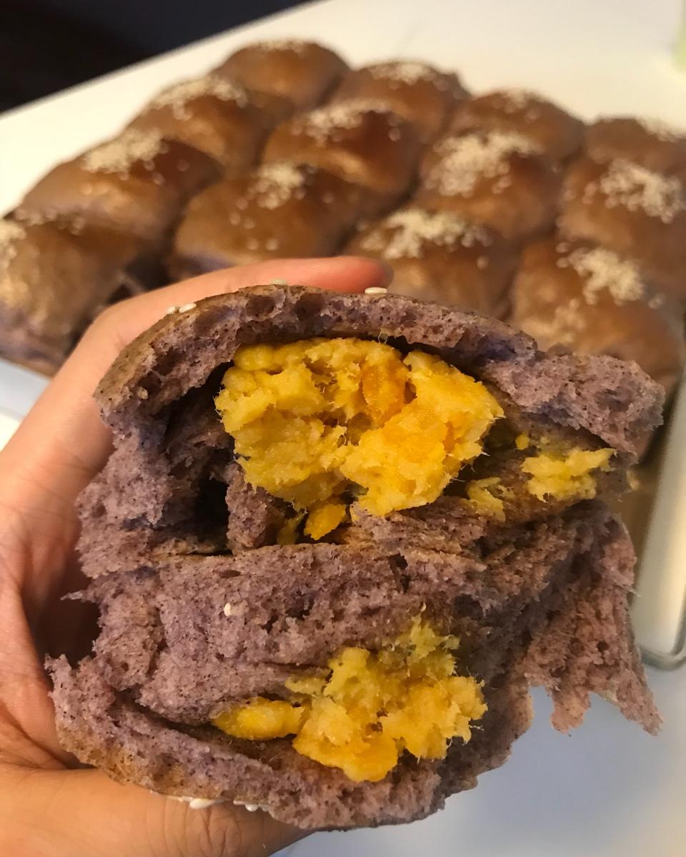 黑米小餐包