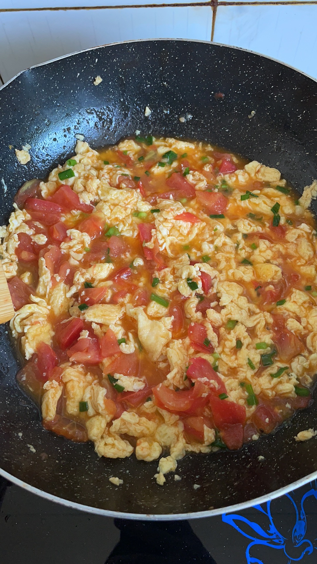 番茄鸡蛋盖浇饭