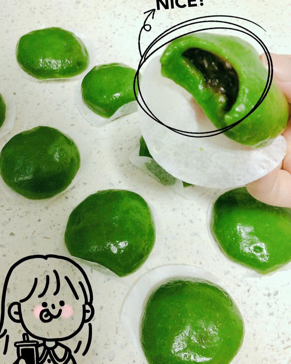 香糯可口的青团