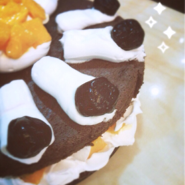 巧克力戚风