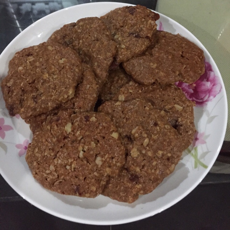 红糖燕麦饼干