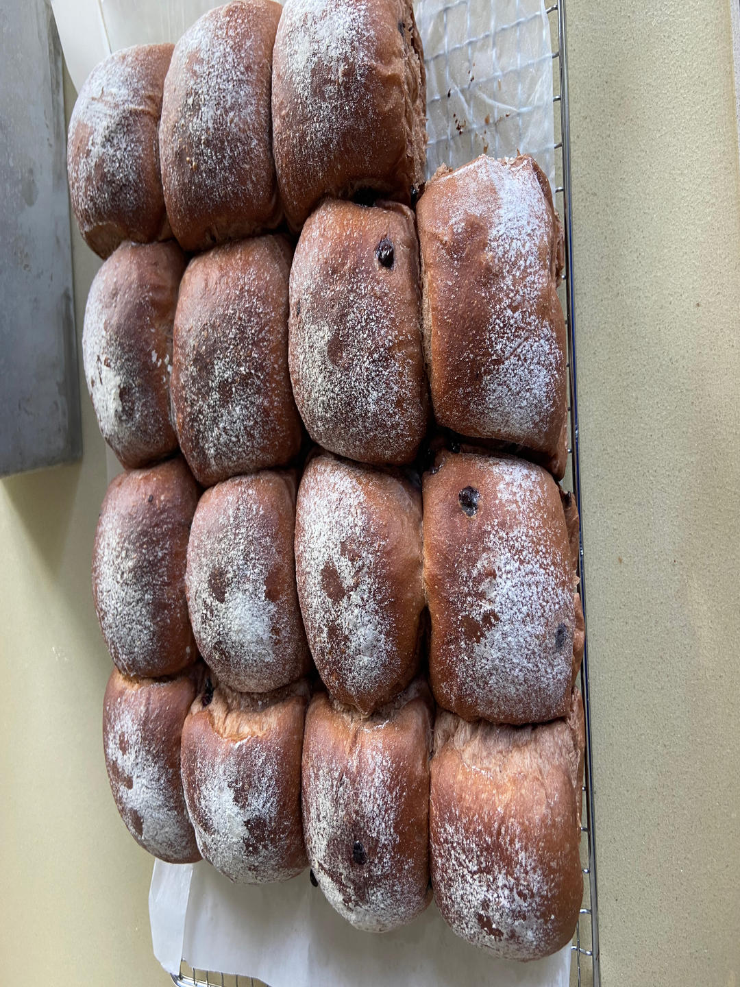 双重巧克力爆浆小餐包