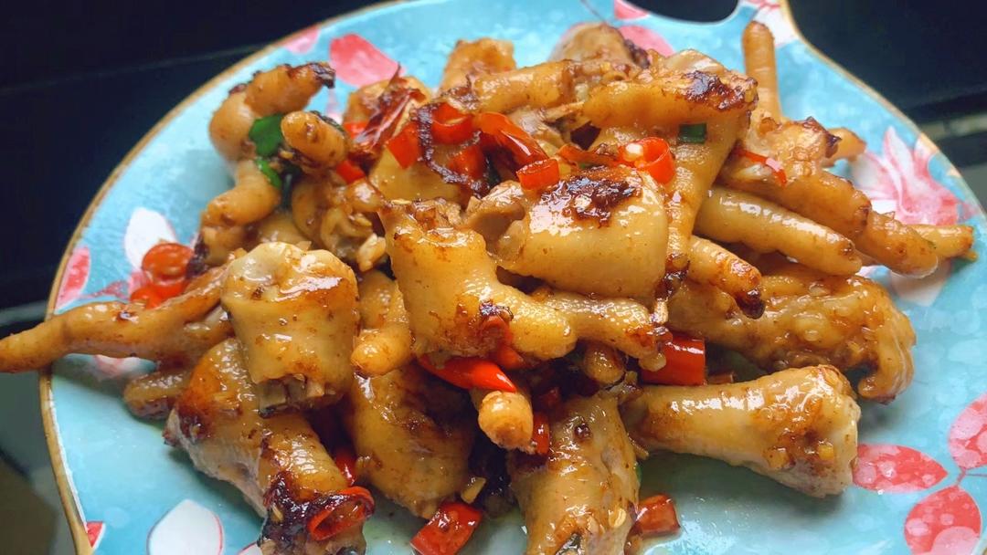 秘制红烧鸡爪