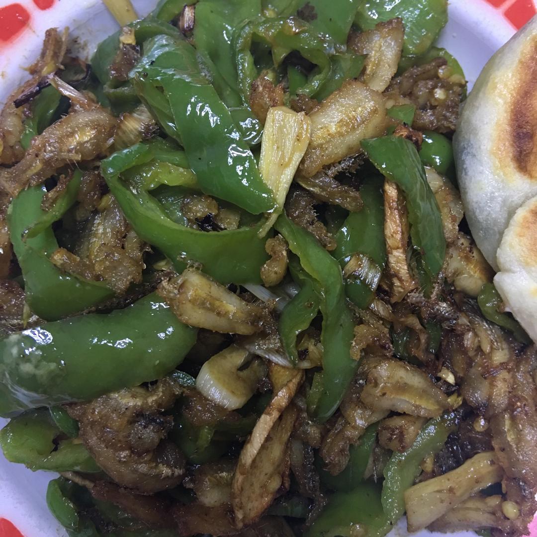 辣椒炒海蜒（丁香鱼）