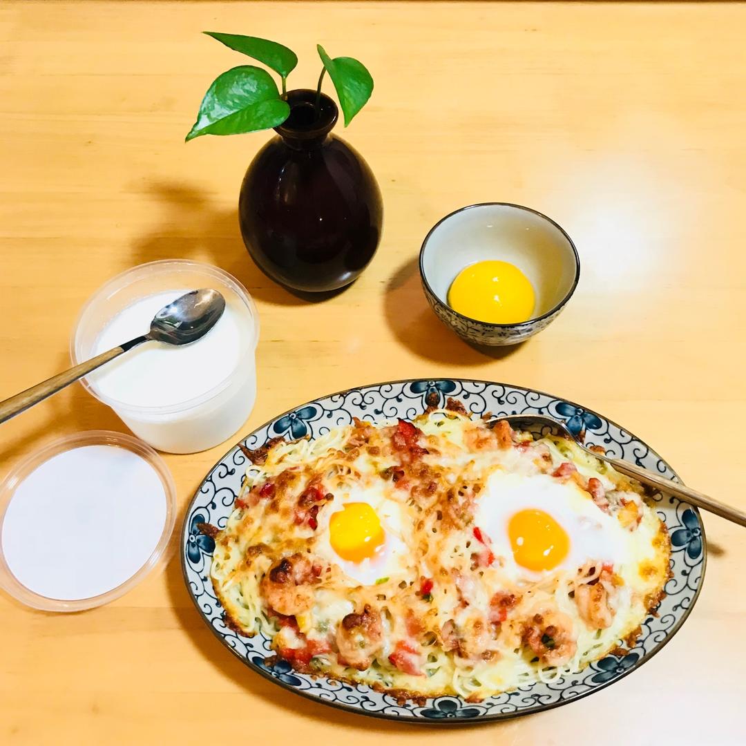 培根焗意大利面