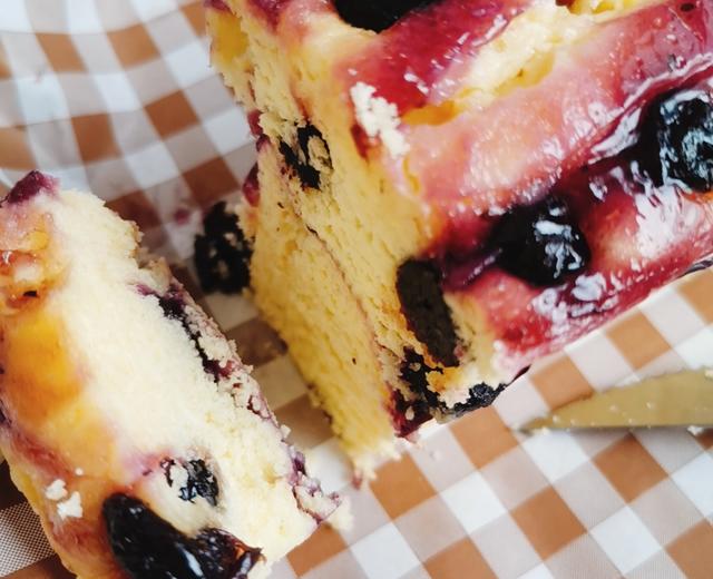 蓝莓乳酪磅蛋糕的做法