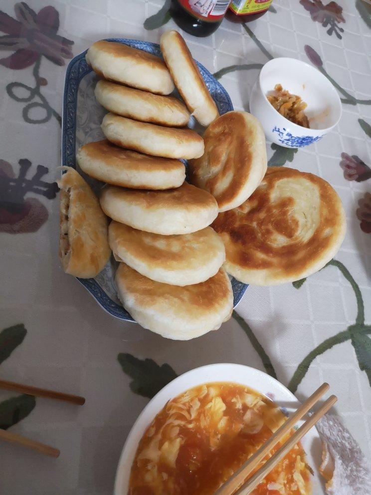 发面油酥小糖饼