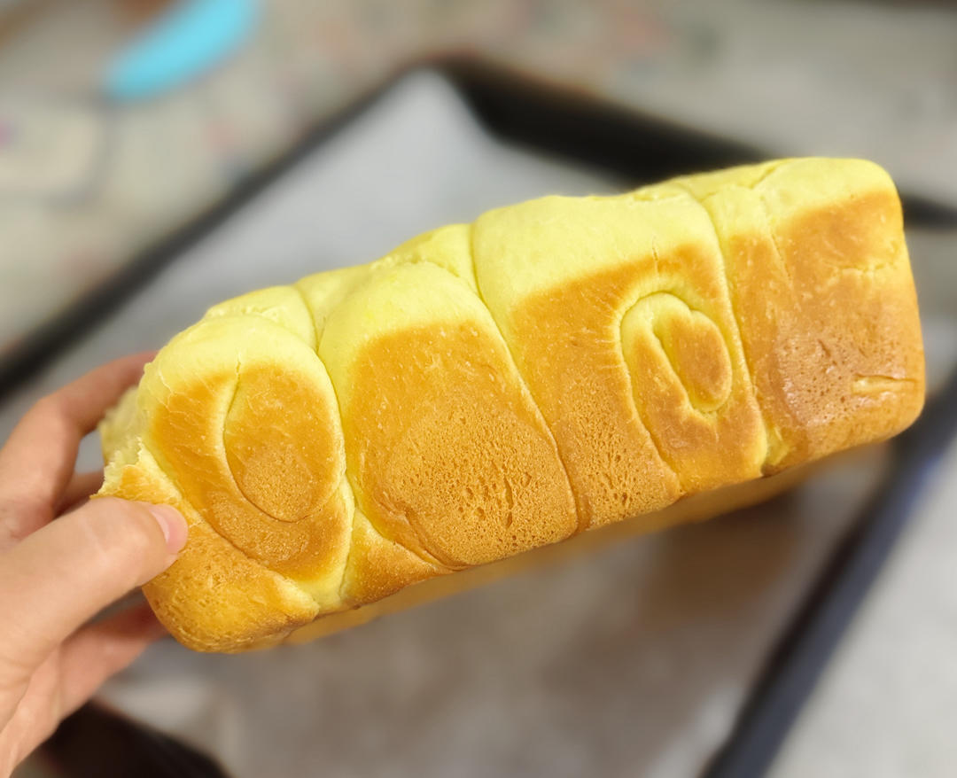 无糖无油吐司（一次发酵）❗️免揉面免手套膜❗️