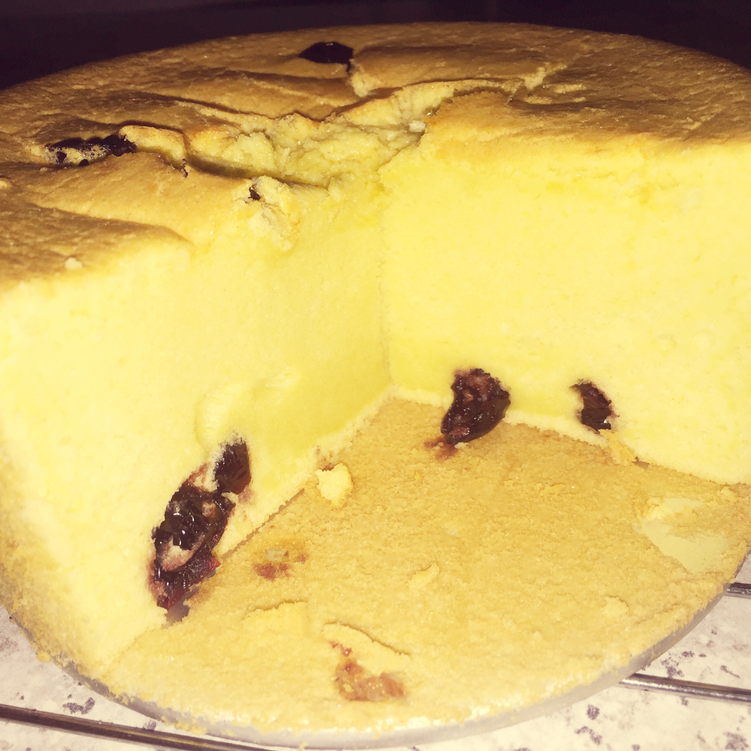 烤箱做蛋糕（戚风蛋糕的做法）