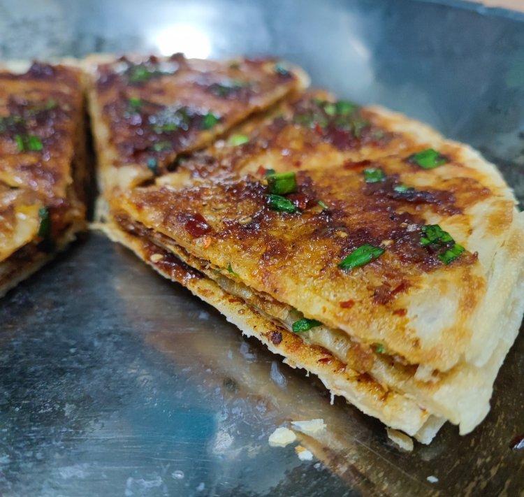 十分钟快手酱香饼（手抓饼版）