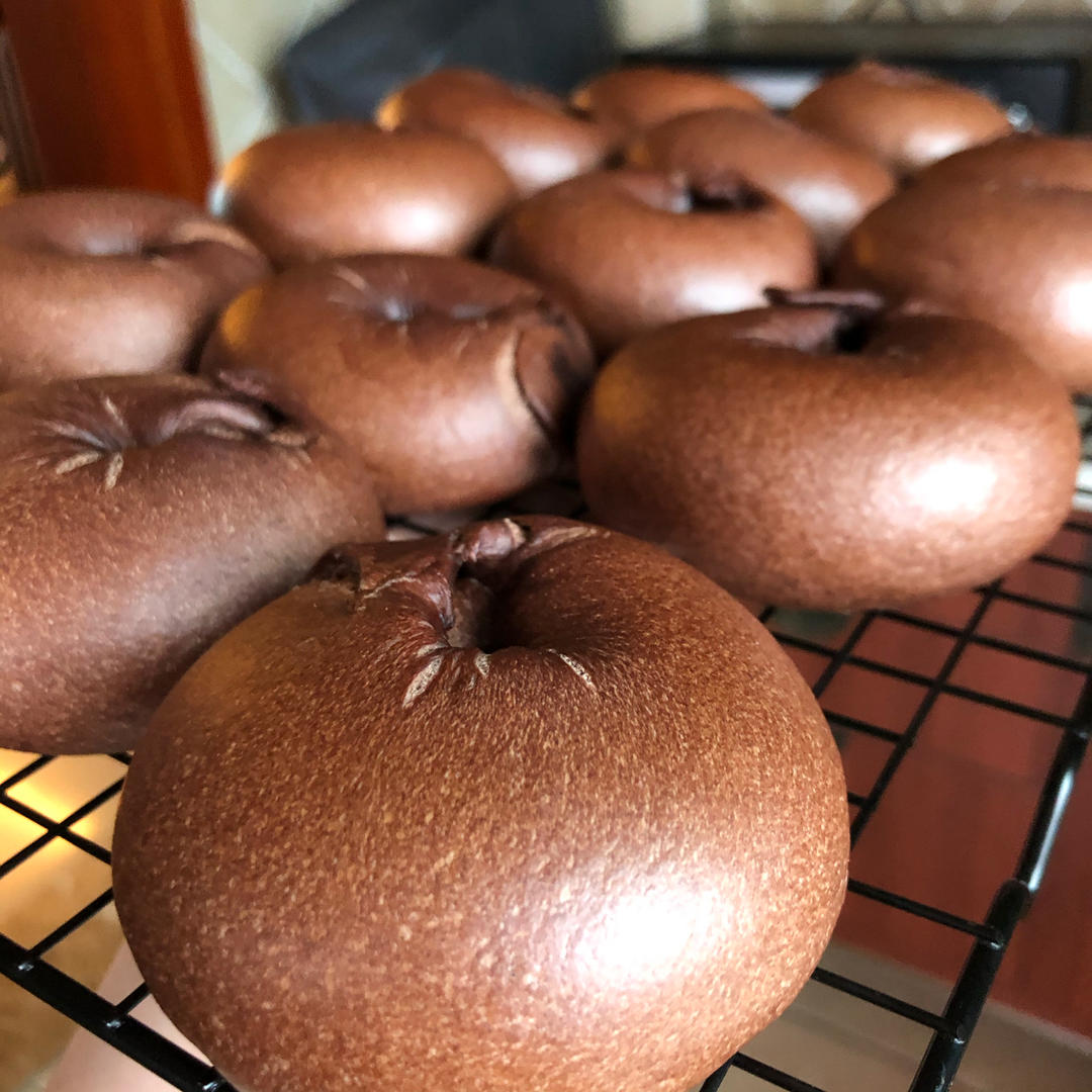 可可橙皮丁乳酪贝果🥯清新橙香🍊橙意十足