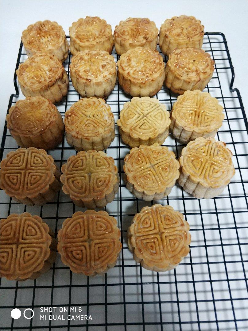 广式莲蓉蛋黄月饼（低糖）