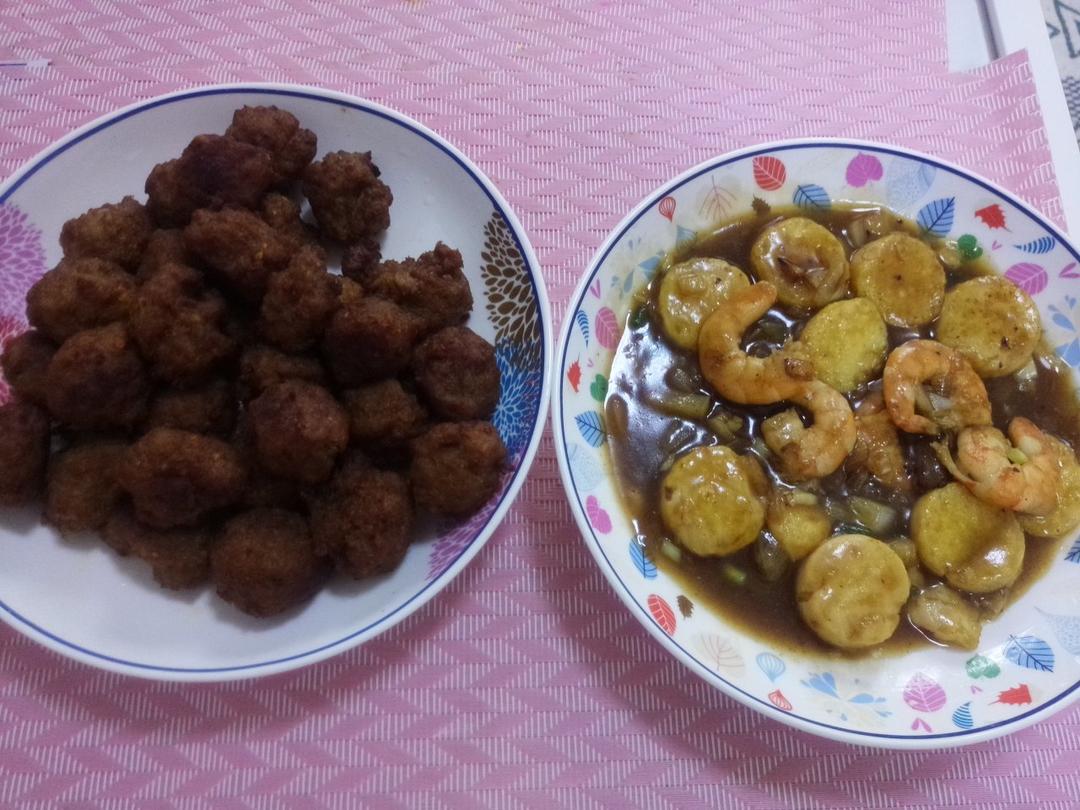 日本豆腐烧虾仁