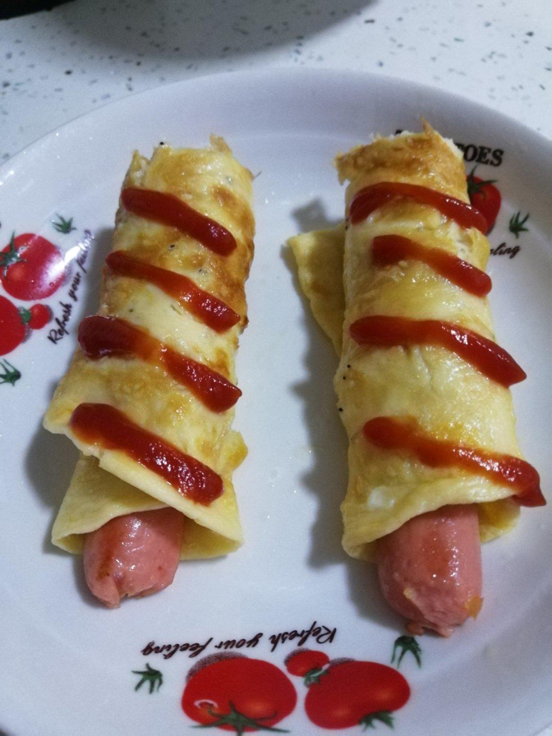 虾皮芝麻鸡蛋饼 宝宝辅食