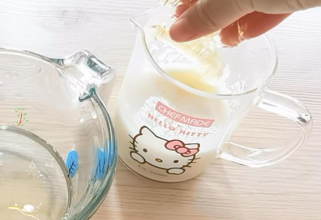 纯奶手撕吐司的做法 步骤1