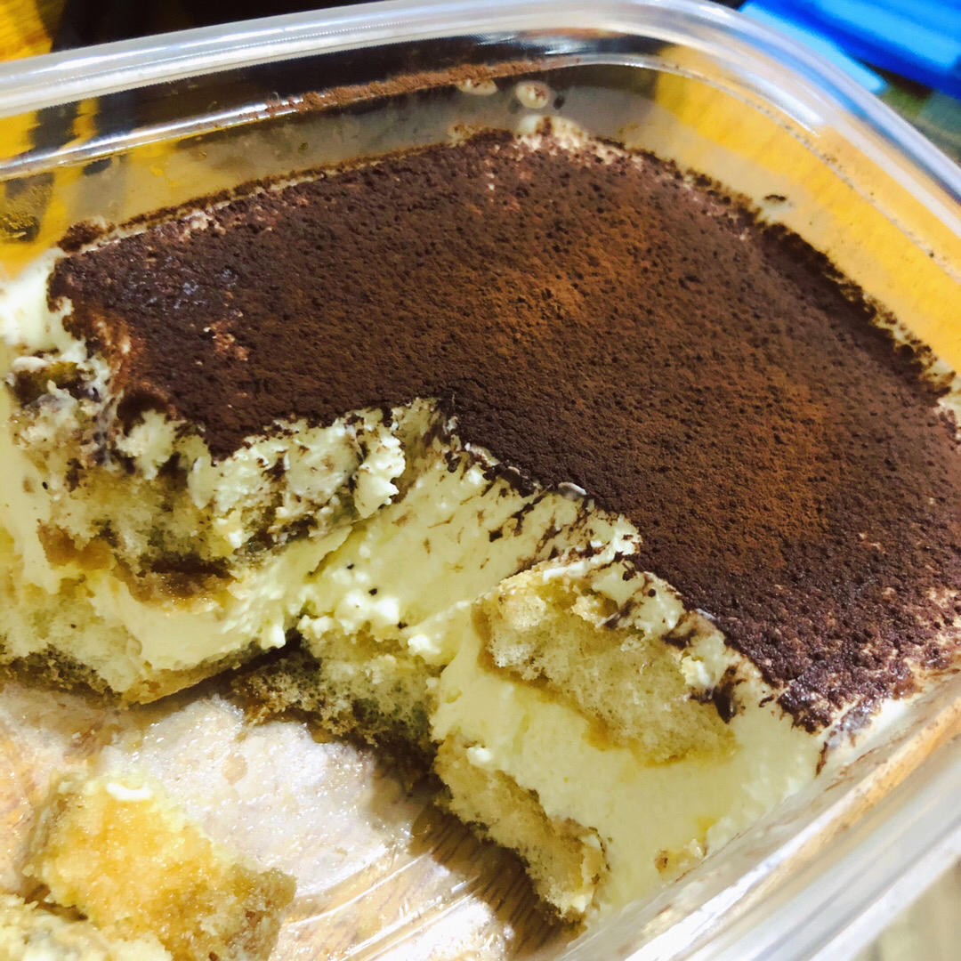 意大利提拉米苏Tiramisu(全熟、无吉利丁版)超详细
