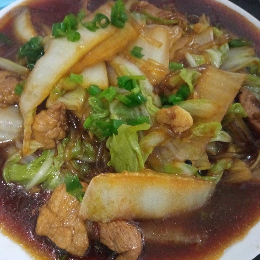 白菜炖粉条
