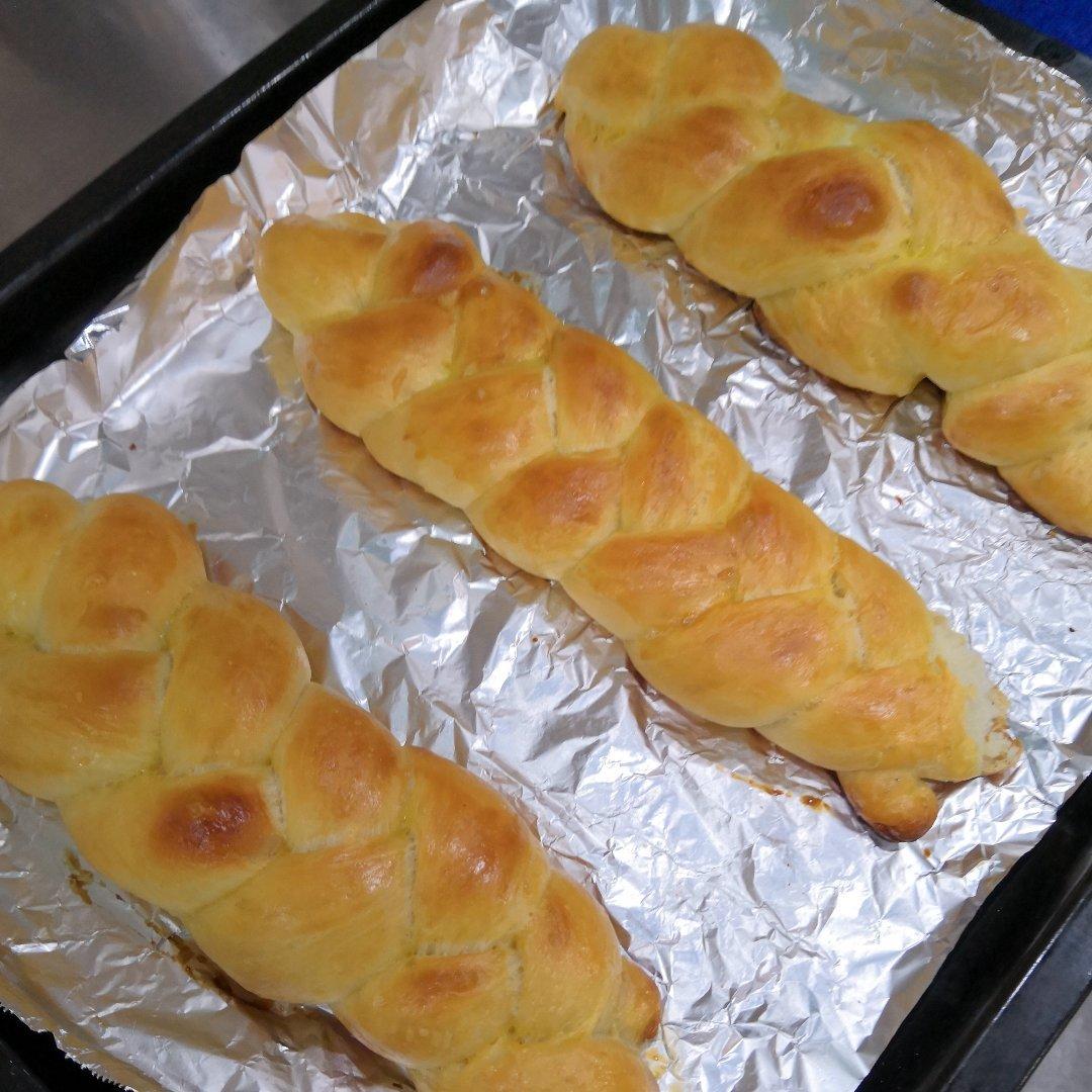 酸奶辫子面包（一次发酵）