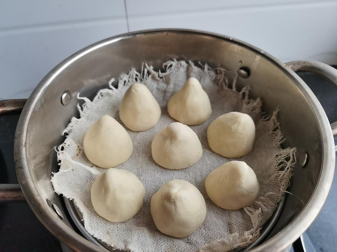 奶香糯米窝窝头