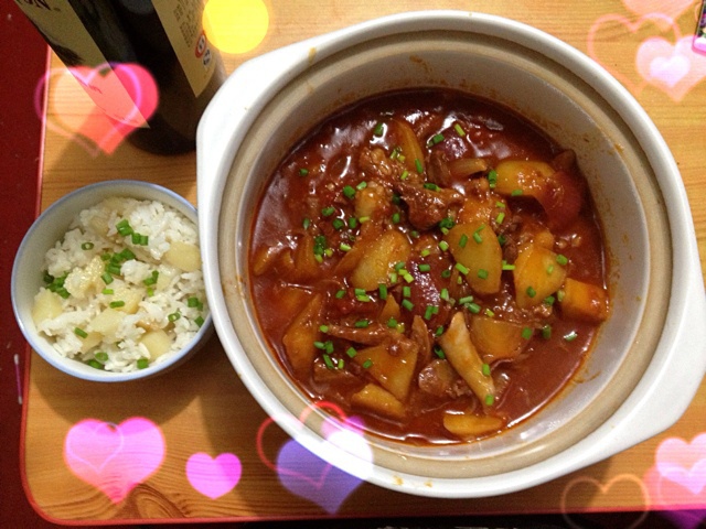 番茄牛腩煲