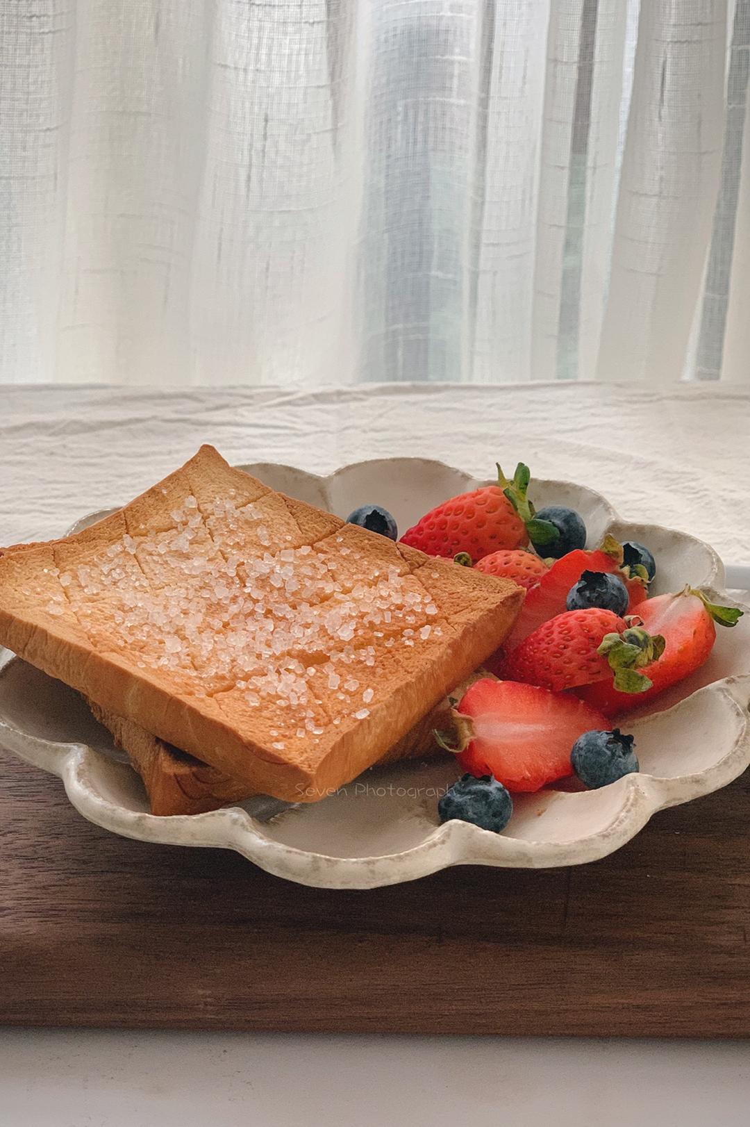 纯奶手撕吐司的做法 步骤1