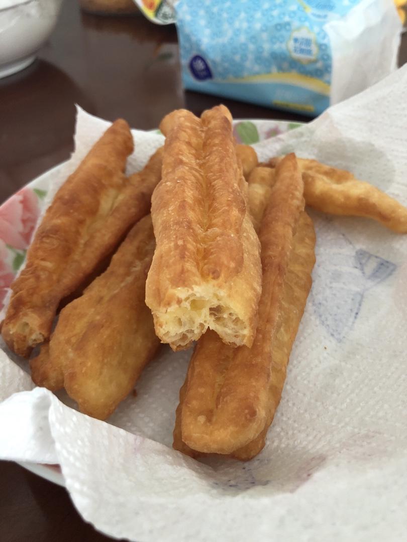 快手早餐～自制油条（酵母版，不含泡打粉、膨松剂）