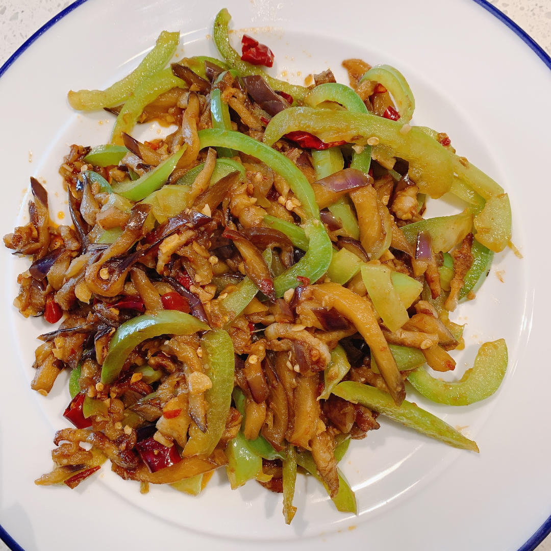下饭神菜 酱爆茄子