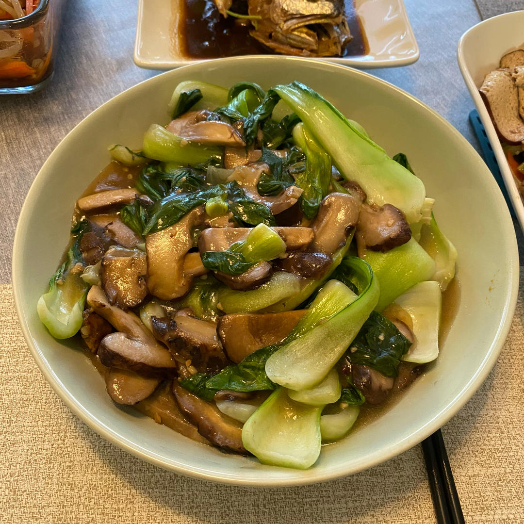 香菇油菜（简单快手）