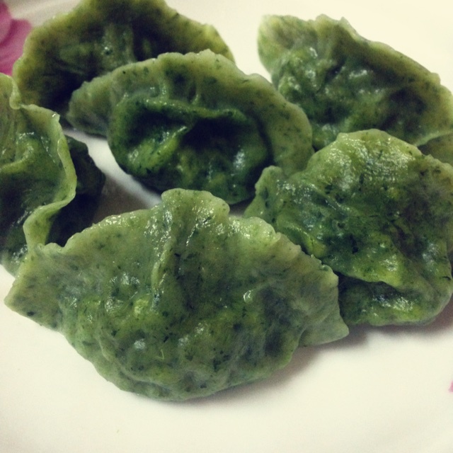 菠菜水饺
