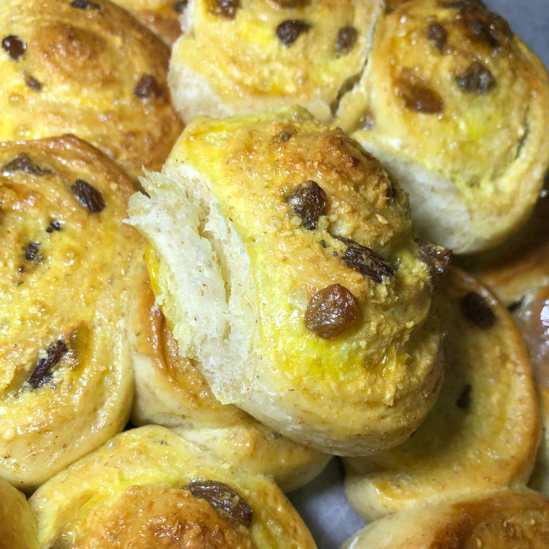 葡萄干🍇椰蓉🥥小面包早餐包