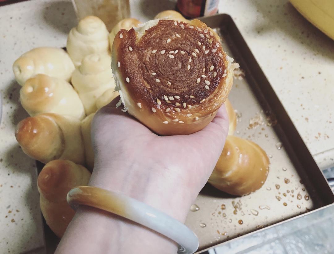 蜂蜜脆底小面包