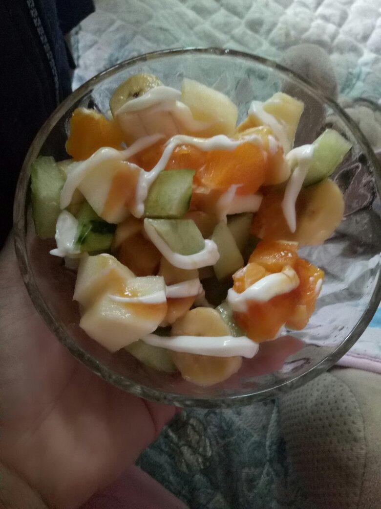 酸奶水果沙拉