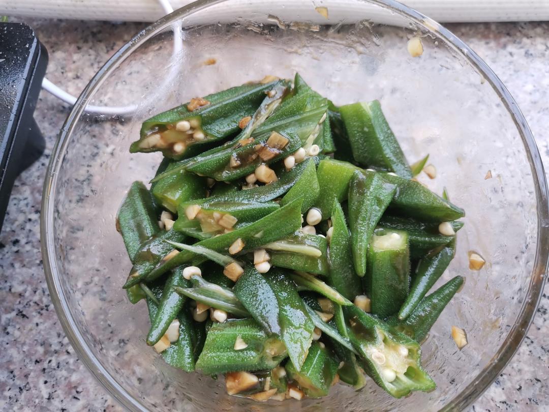 蚝油秋葵