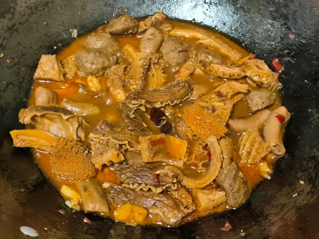 香辣牛杂（火锅底料版）