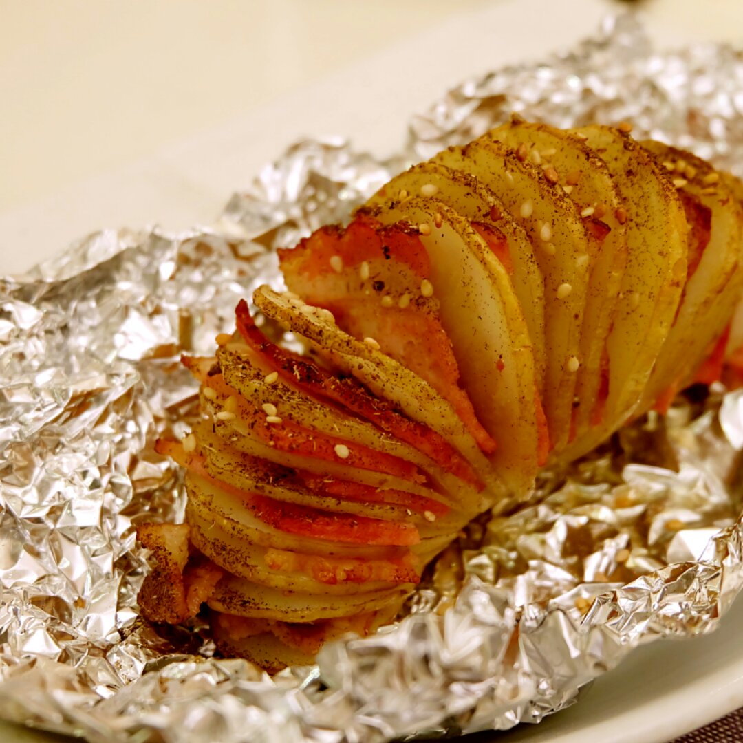 培根风琴烤土豆