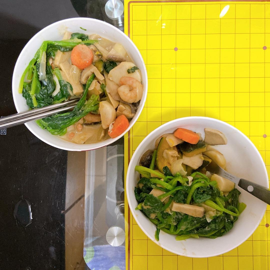 南瓜豆浆浓汤 | 芥末的减脂餐