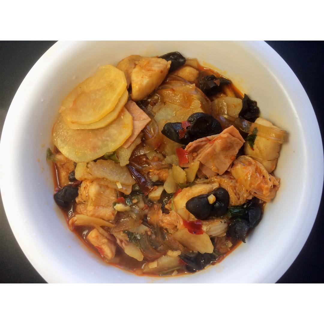 冒什锦(家常版麻辣烫)