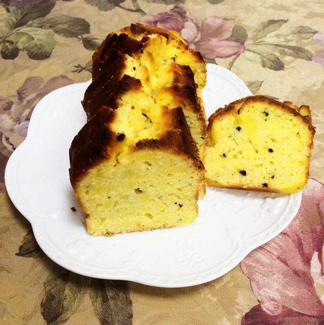 百香果乳酪磅蛋糕(牛油戟)