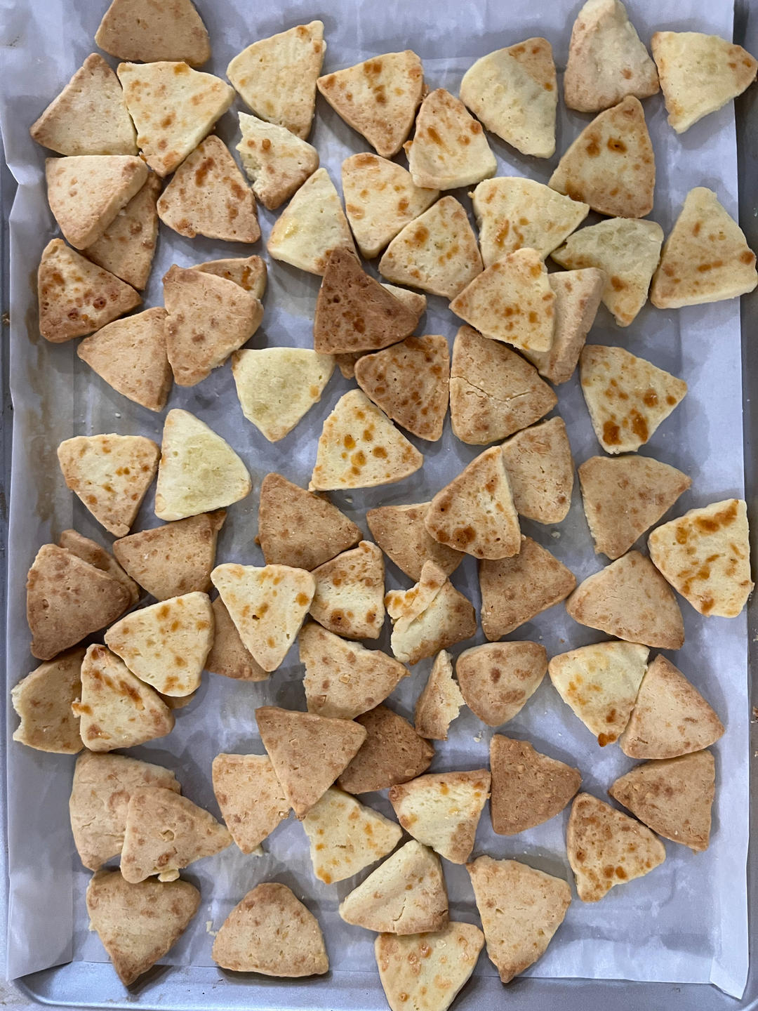 免打发❗️零失败❗️黄金芝士咸味饼干❗️