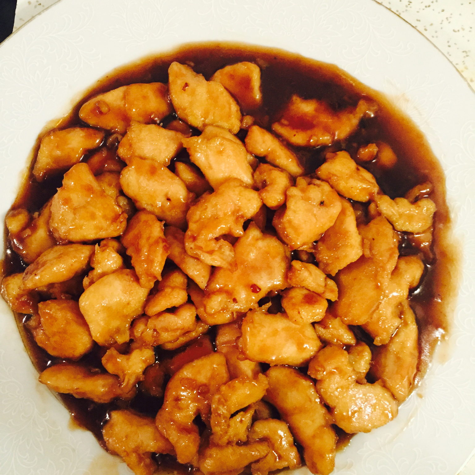 鸡肉版糖醋里脊
