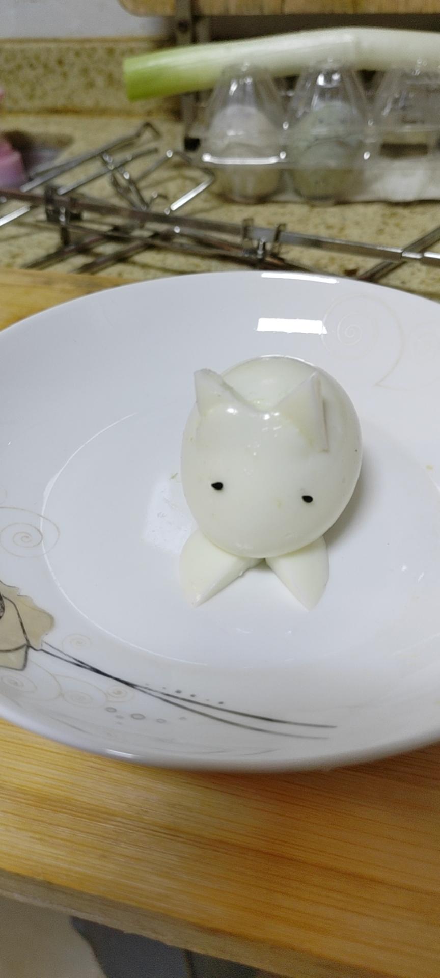 《花花家的菜》小兔子造型鸡蛋