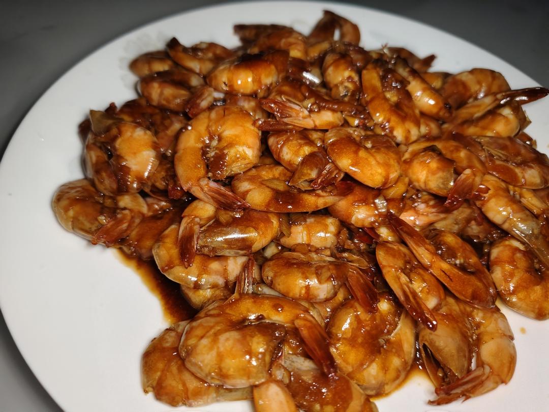 家庭版油焖大虾