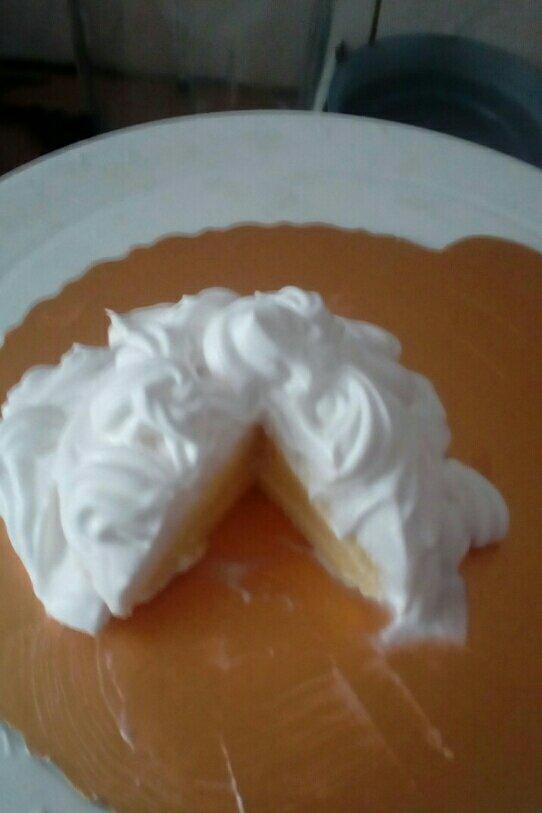 四寸抹面戚风蛋糕胚