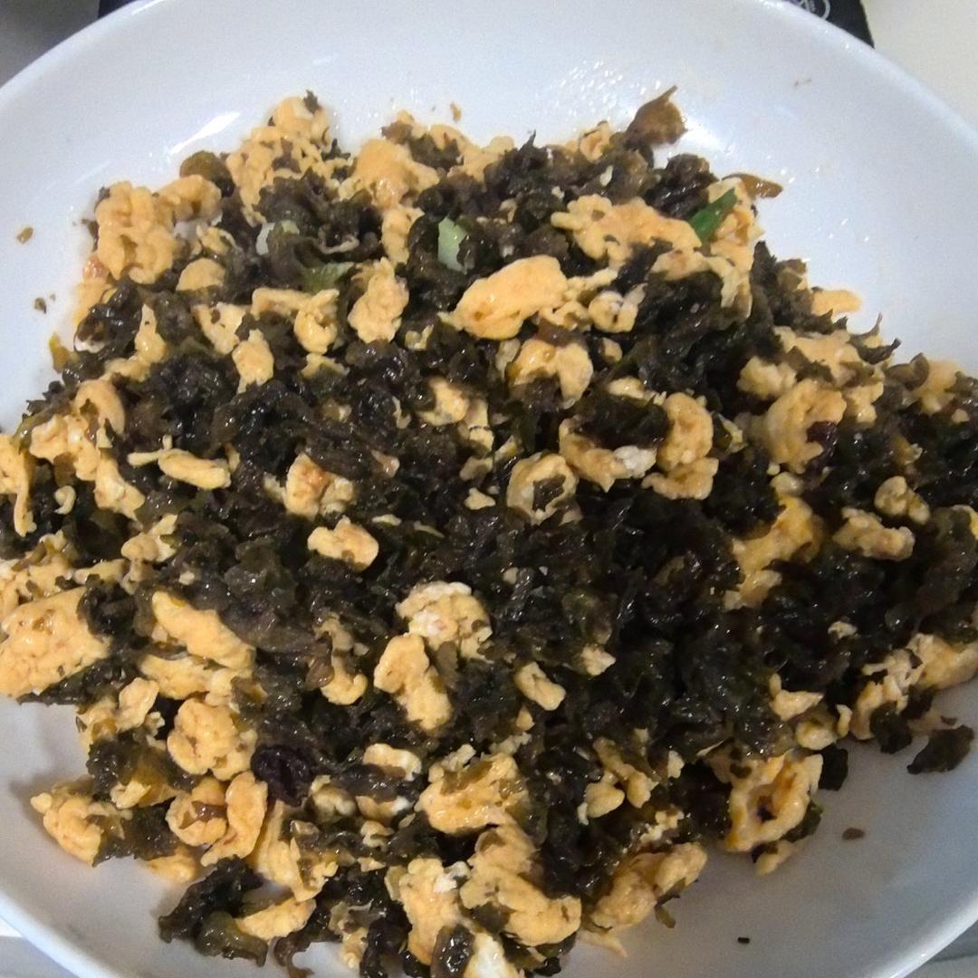 地皮菜炒鸡蛋