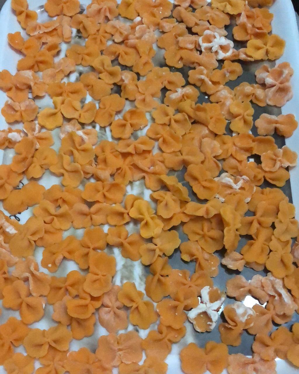 宝宝果蔬蝴蝶面