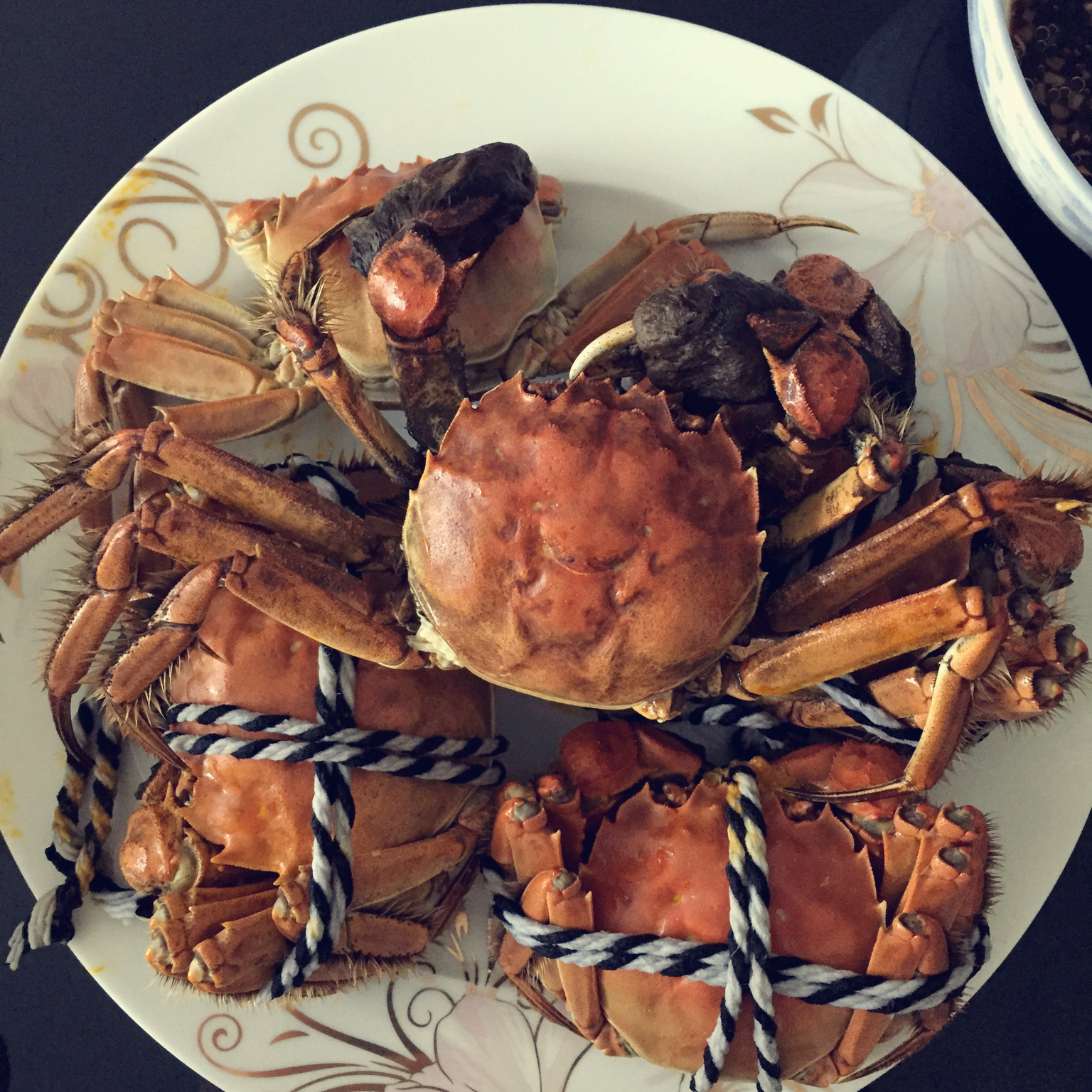 清蒸大闸蟹
