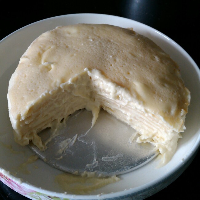 榴莲千层蛋糕（stratiform cake）